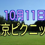 2015年10月11日 秋ピクニックin 東京が、無事に終了しました。