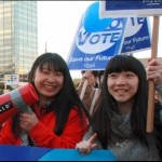 今やデモはファッションとして支配者層に設定され、やらされる時代です。　～高校生がデモ「集団的自衛権いらない」クラブ音楽にあわせて渋谷の街を行進